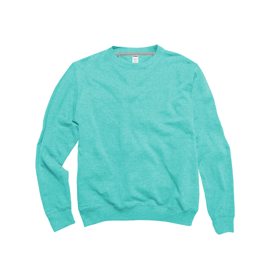 Unisex Heathered Fleece Crew