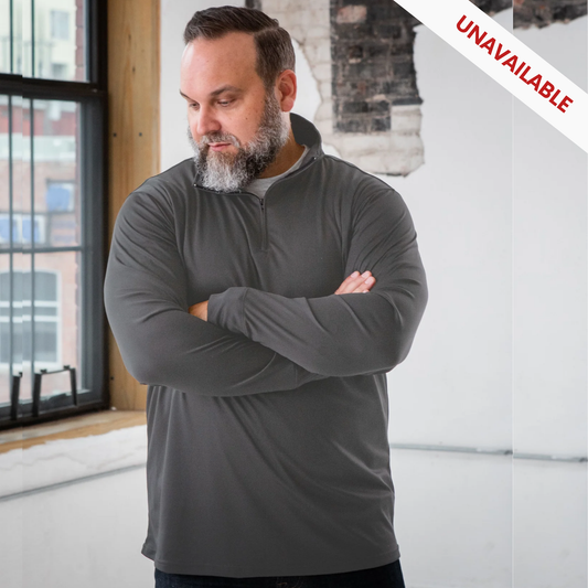 Unisex Polyester Performance 1/4 Zip