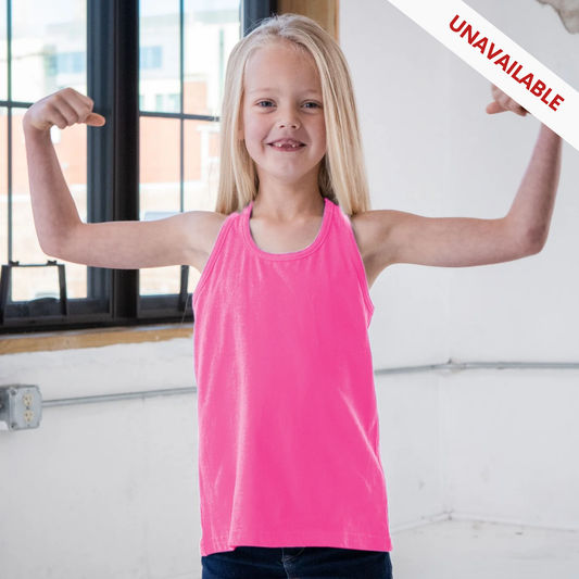 Youth Girls Premium Cotton Tank