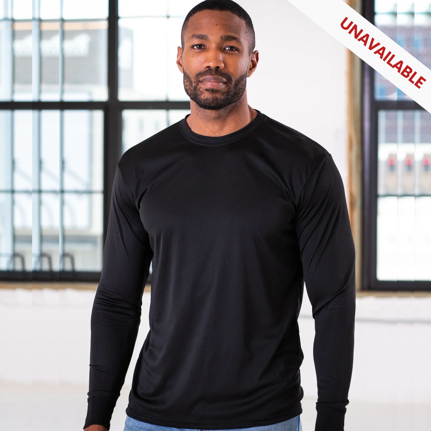 Unisex Polyester Long Sleeve Tee