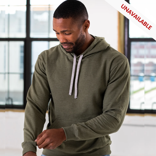 Unisex Heathered Fleece Hood