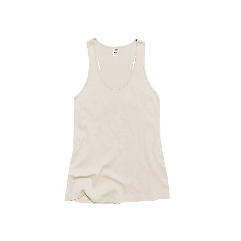Ladies Premium Cotton Rib Racerback Tee