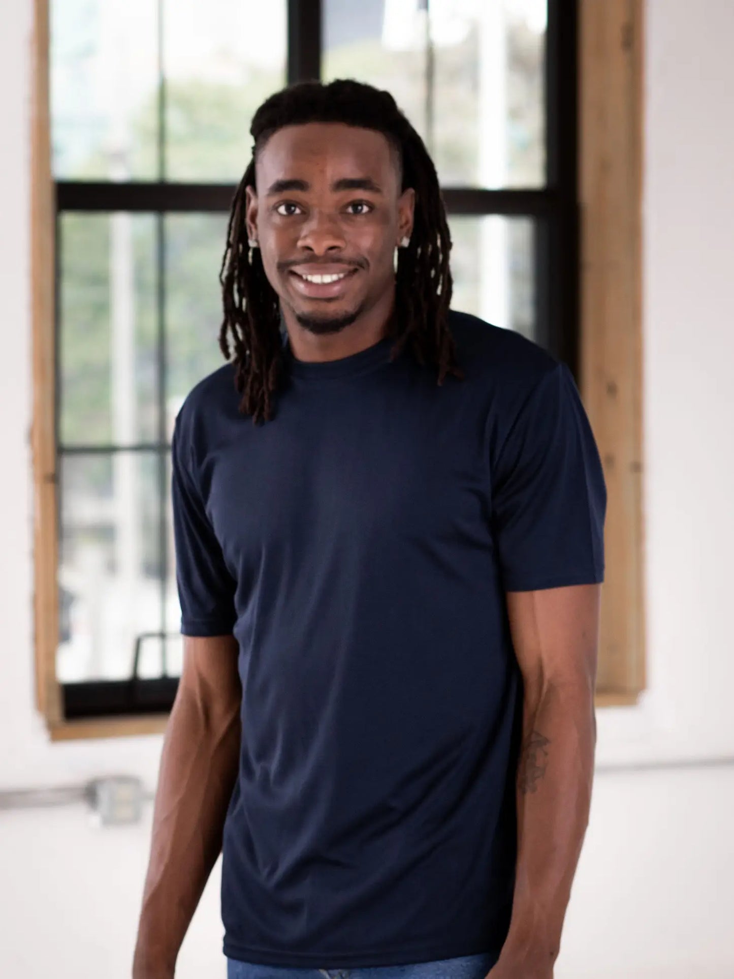 Unisex Polyester Short Sleeve Tee