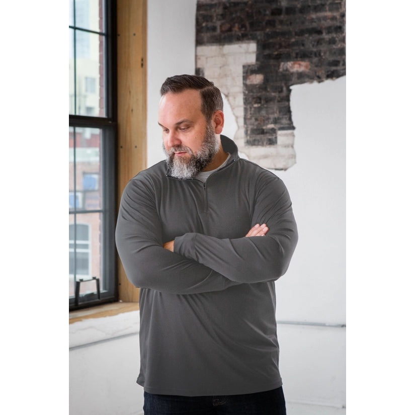 Unisex Polyester Performance 1/4 Zip