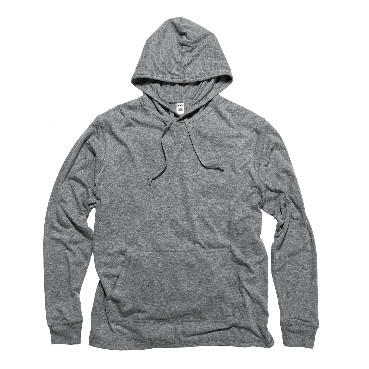 Unisex Hooded Long Sleeve Triblend Tee