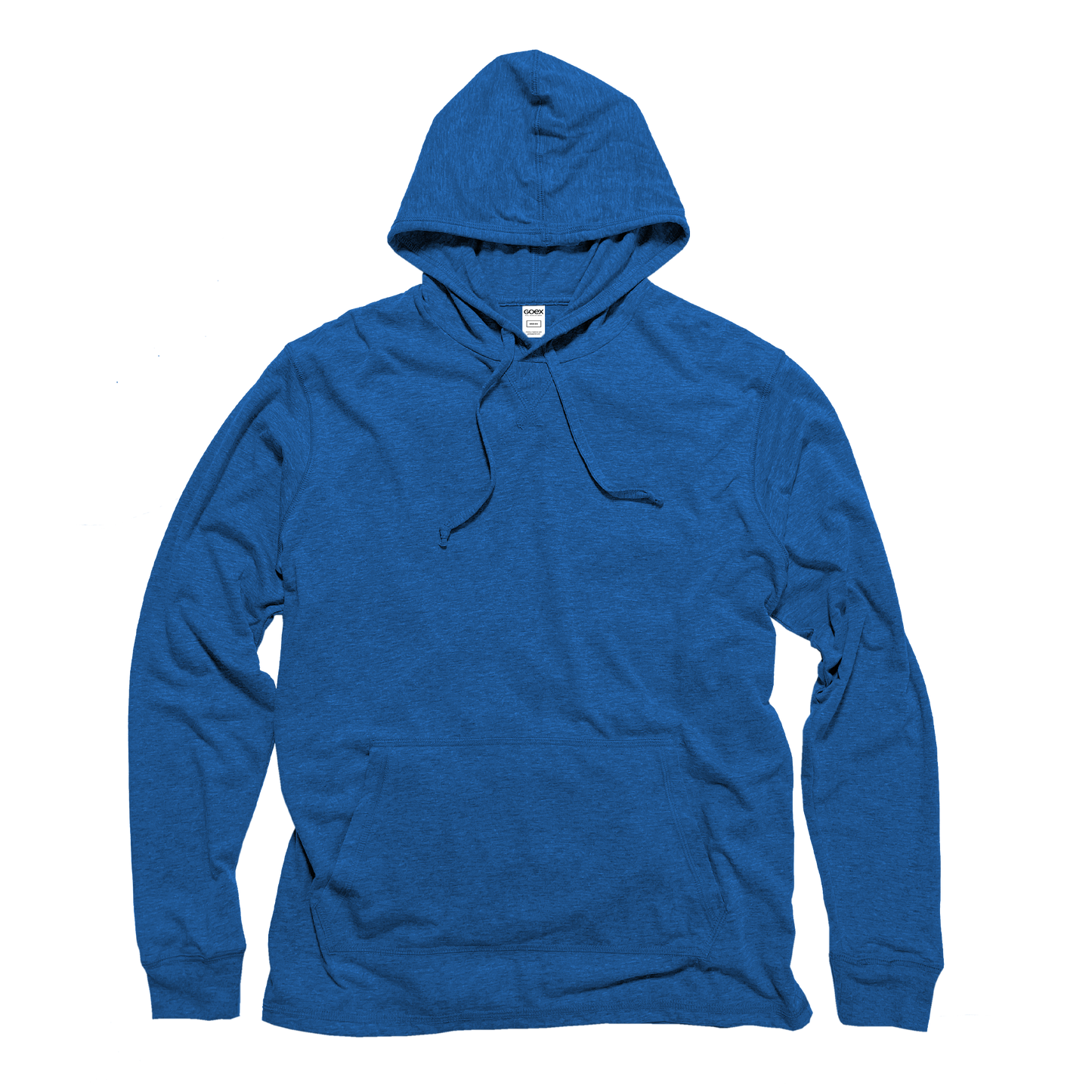 Unisex Hooded Long Sleeve Triblend Tee