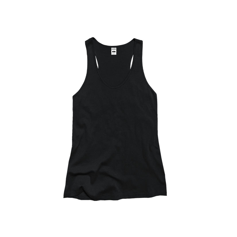 Ladies Premium Cotton Rib Racerback Tee