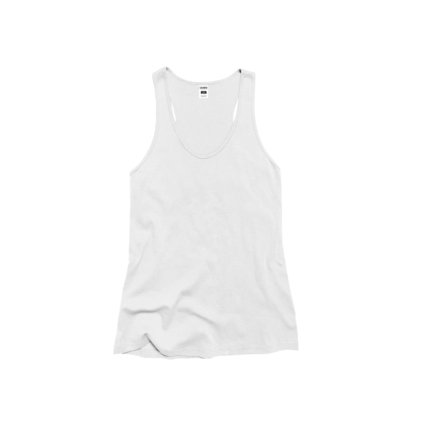 Ladies Premium Cotton Rib Racerback Tee