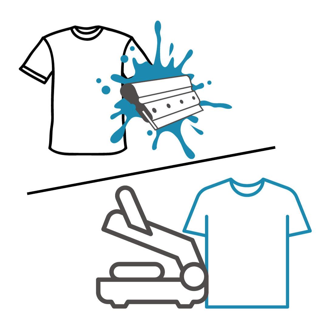 Screen Printing vs. DTF Heat Transfer: What's The Difference?