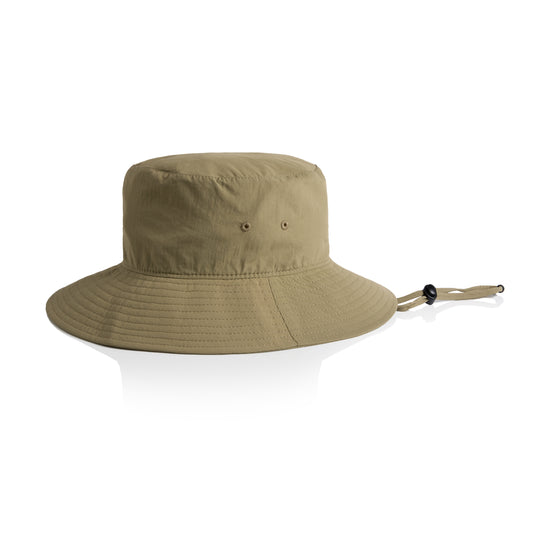 Wide Brim Nylon Bucket Hat